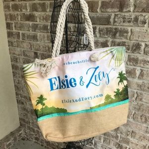 Beach Bag Shopping Farmers Market Tote Elsie Zoey